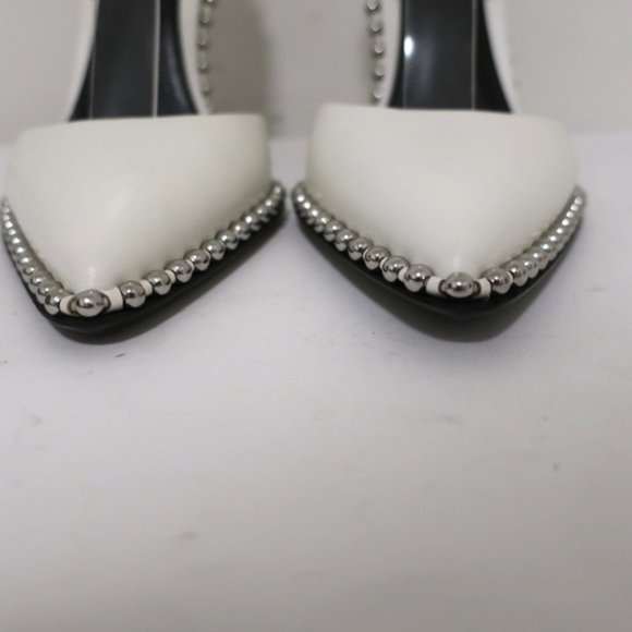Alexander Wang Rina Pumps White Studded Size 35 - Picture 5 of 12